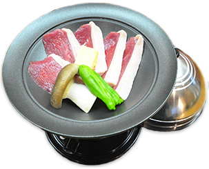 合鴨陶板焼き